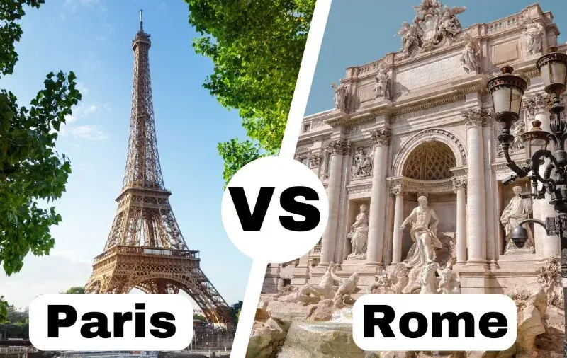 Rome and Paris